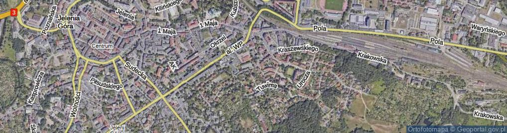 Zdjęcie satelitarne Bartka Zwycięzcy ul.